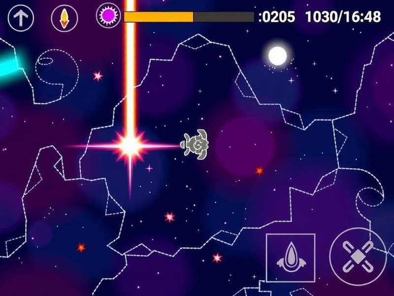 Cosmic Runner Star Game Screenshot